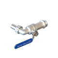 304/316 Bibcock faucet/bibcock ball valve